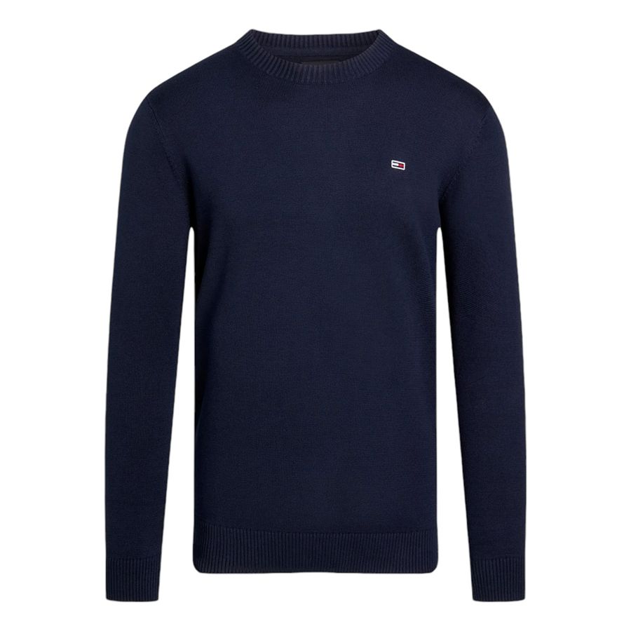 Pullover Essential slim fit con bandierina da uomo Tommy Jeans | DM0DM18895C1G